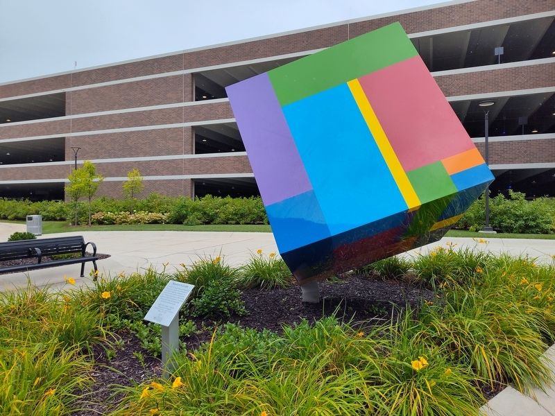Newton's Cube Marker image. Click for full size.