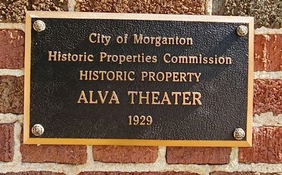 Alva Theater Marker. Click for full size. Alva Theater Marker image. Click for full size.