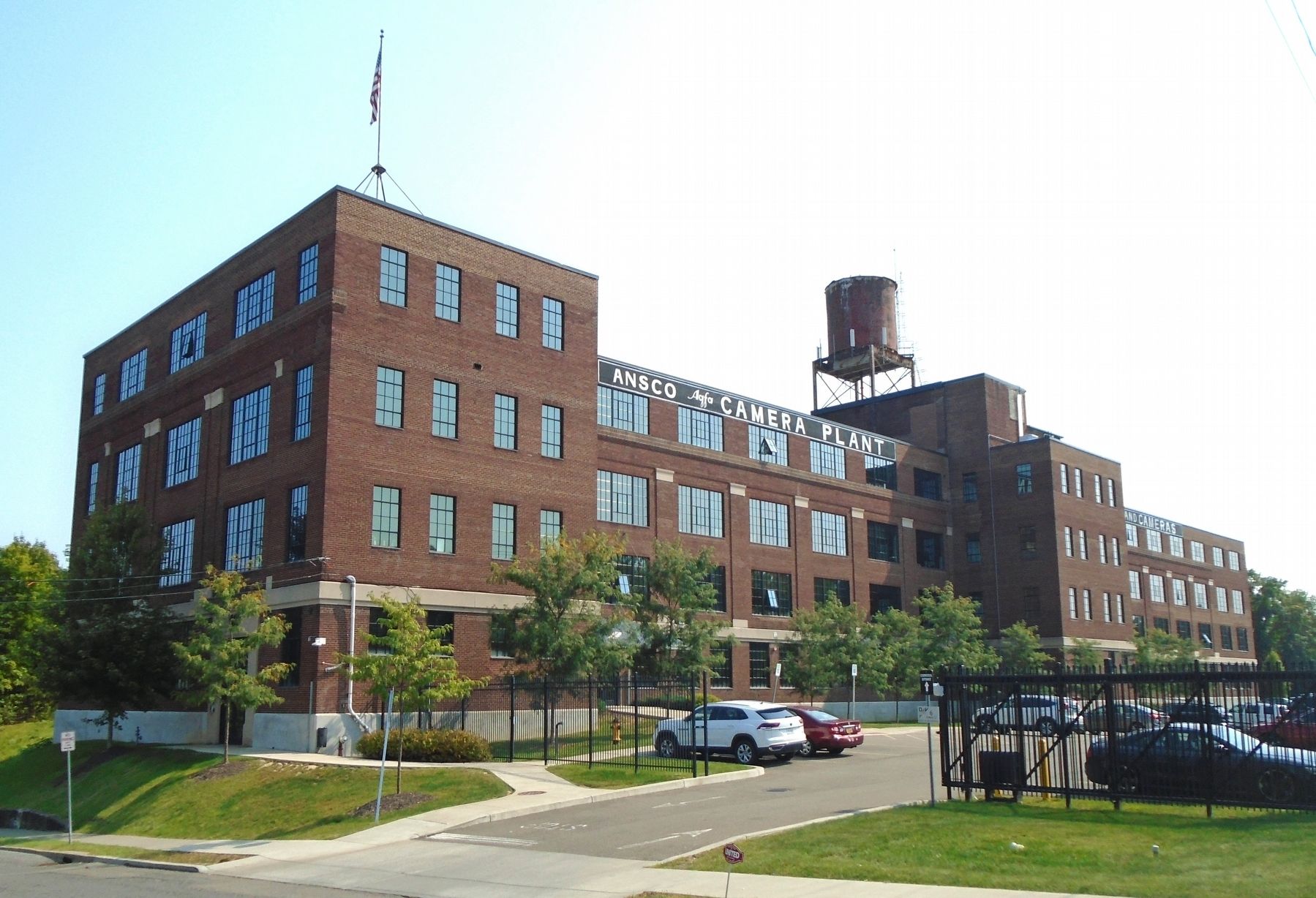 Ansco Camera Factory Building. Click for full size. Ansco Camera Factory Building image. Click for full size.