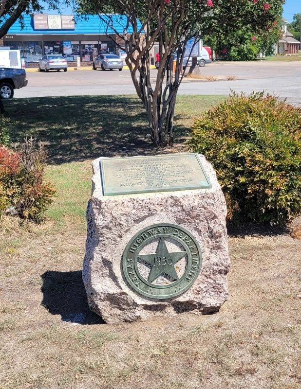 City of Sherman Marker. Click for full size. City of Sherman Marker image. Click for full size.