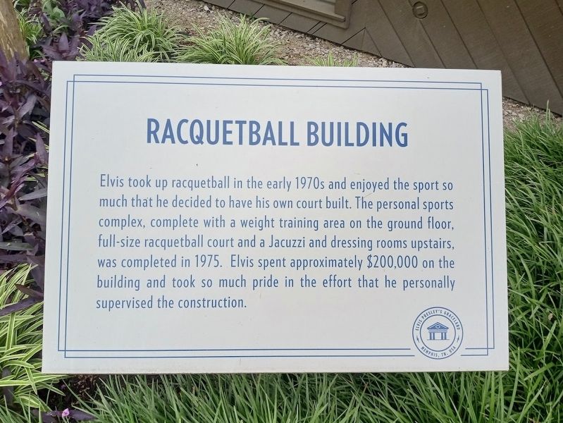 Racquetball Building Marker. Click for full size. Racquetball Building Marker image. Click for full size.