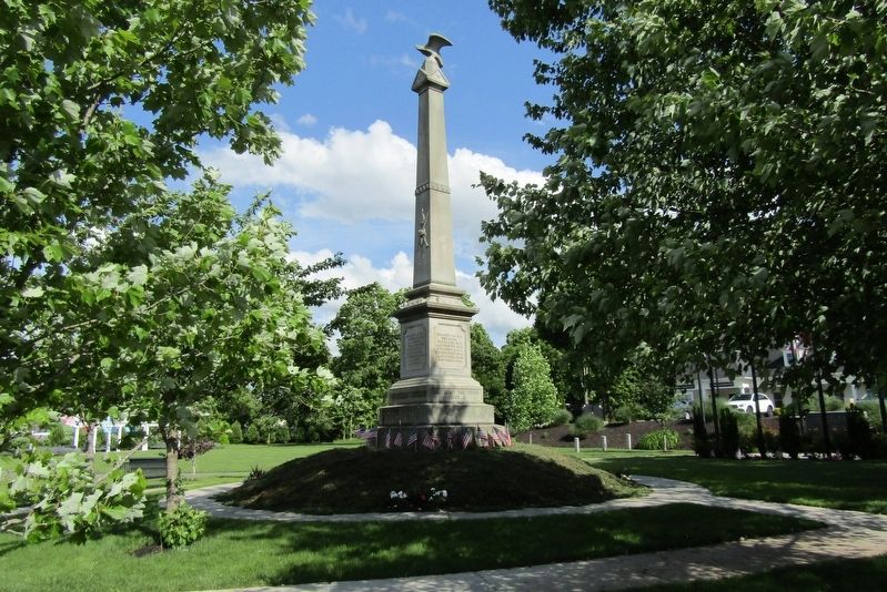 The Soldiers Monument.. Click for full size. The Soldiers Monument. image. Click for full size.