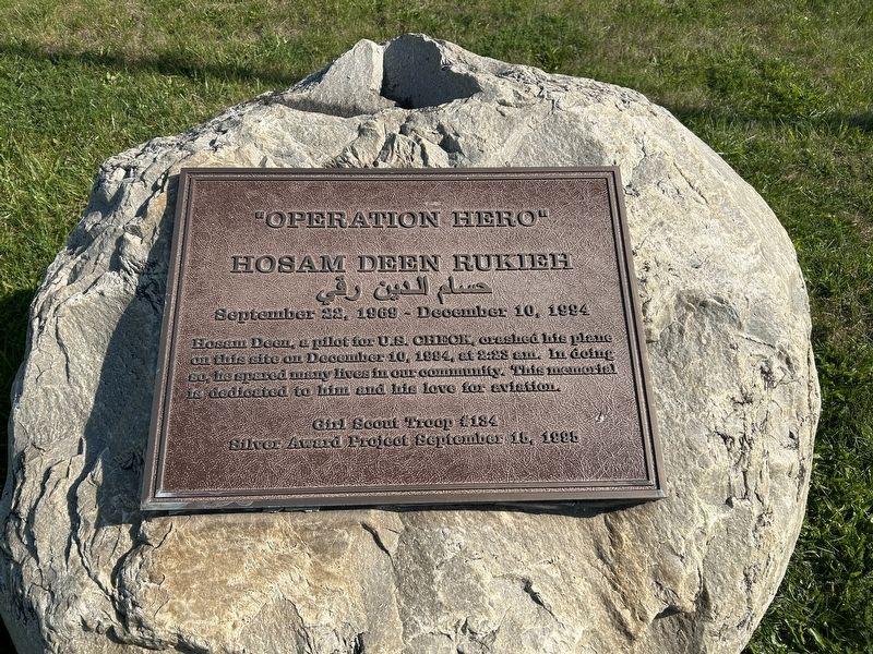 Operation Hero Marker. Click for full size. Operation Hero Marker image. Click for full size.