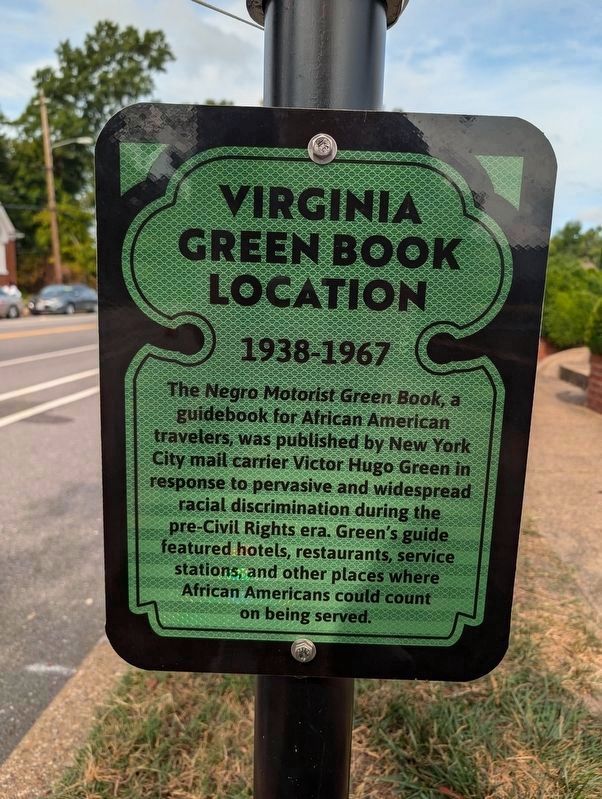 Virginia Green Book Location 1938-1967. Click for full size. Virginia Green Book Location 1938-1967 image. Click for full size.
