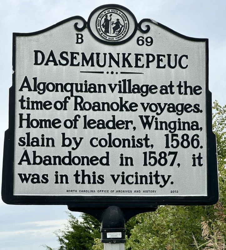 Dasemunkepeuc Marker image. Click for full size.