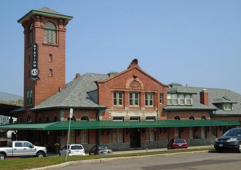 D L & W Station. Click for full size. D L & W Station image. Click for full size.