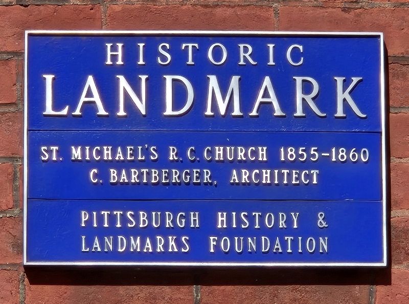 St. Michael's Roman Catholic Church Marker image. Click for full size.