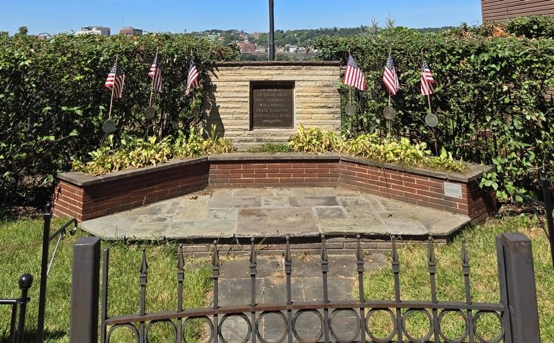 Pius Street All Wars Memorial. Click for full size. Pius Street All Wars Memorial image. Click for full size.
