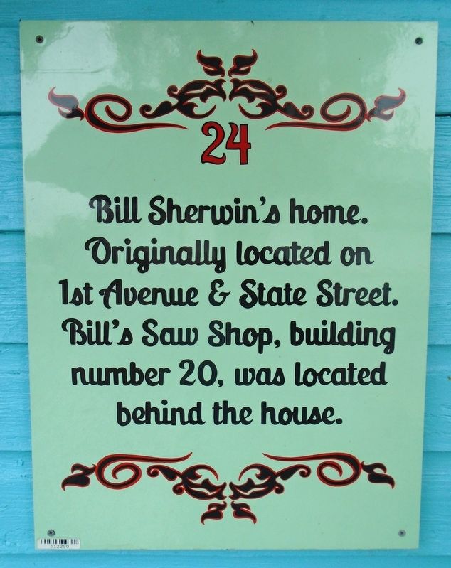 Sherwin Home Marker image. Click for full size.