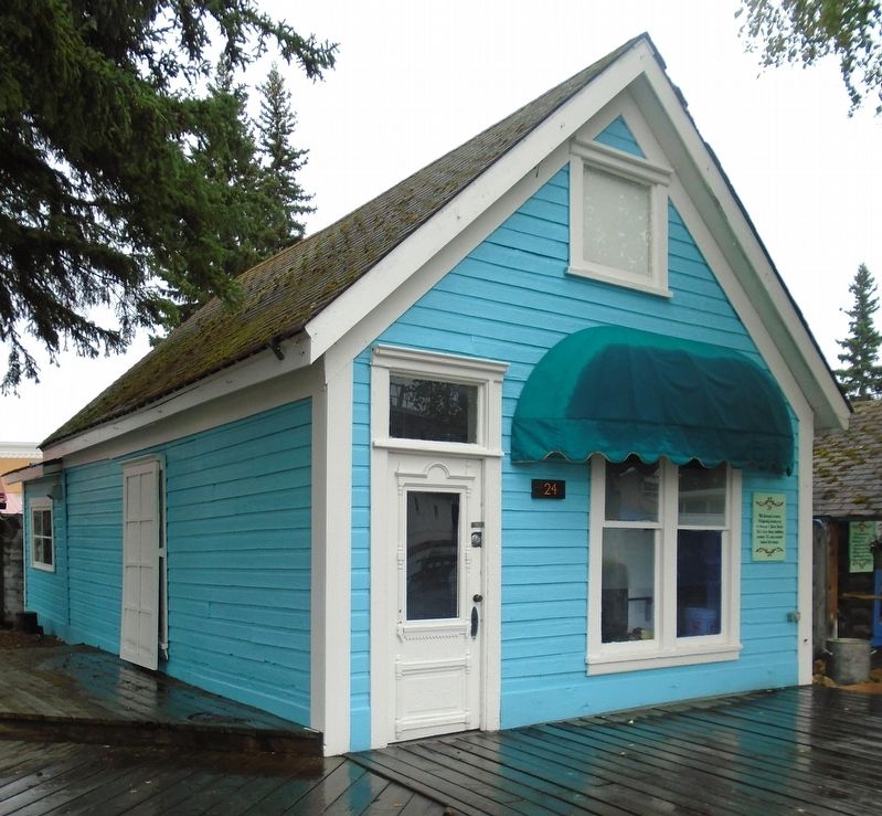 Sherwin Home and Marker image. Click for full size.