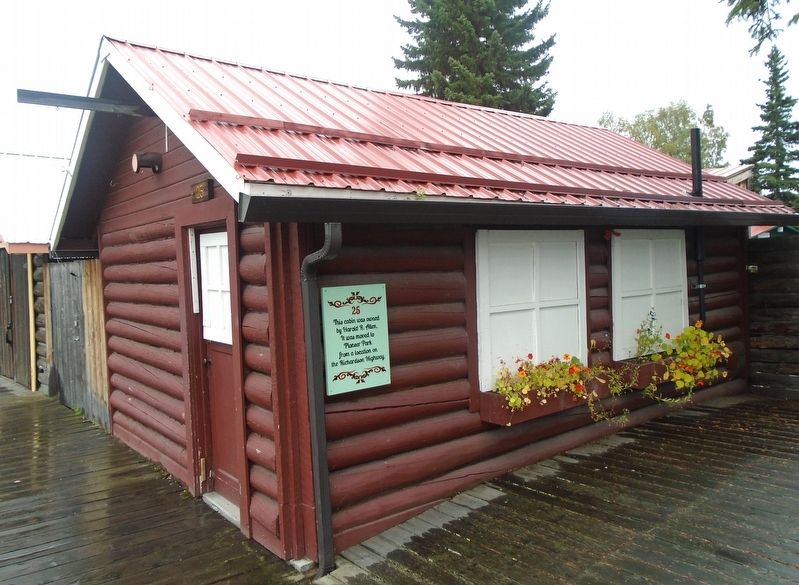 Allen Cabin Marker. Click for full size. Allen Cabin Marker image. Click for full size.