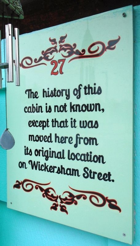 Cabin Marker. Click for full size. Cabin Marker image. Click for full size.