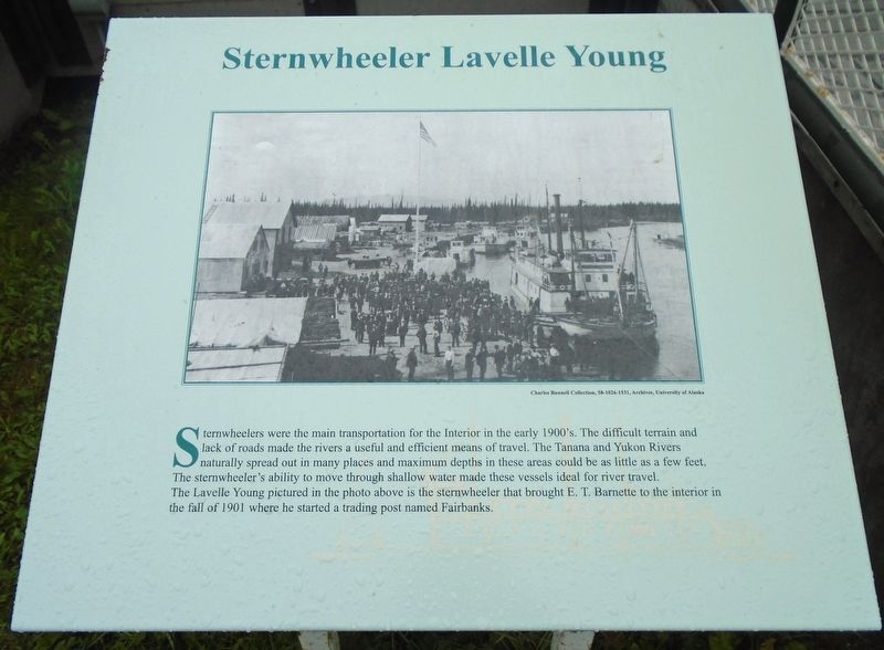 Sternwheeler Lavelle Young Marker image. Click for full size.