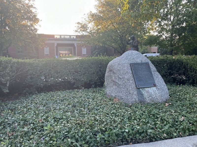 Elmhurst College Marker. Click for full size. Elmhurst College Marker image. Click for full size.