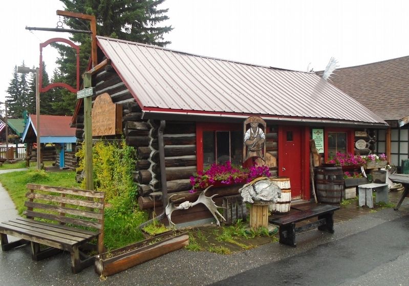 McRae Cabin Marker image. Click for full size.