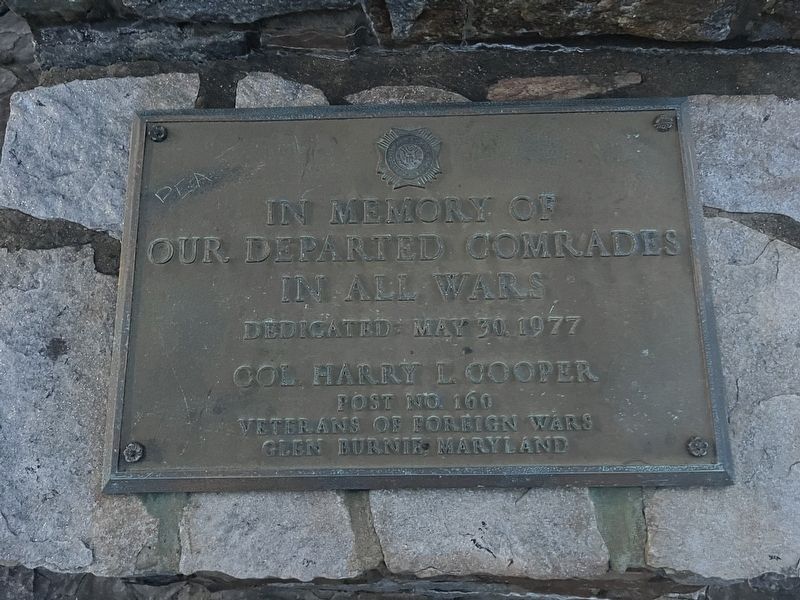 Veterans Memorial Marker image. Click for full size.