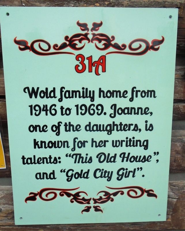 Wold House Marker image. Click for full size.