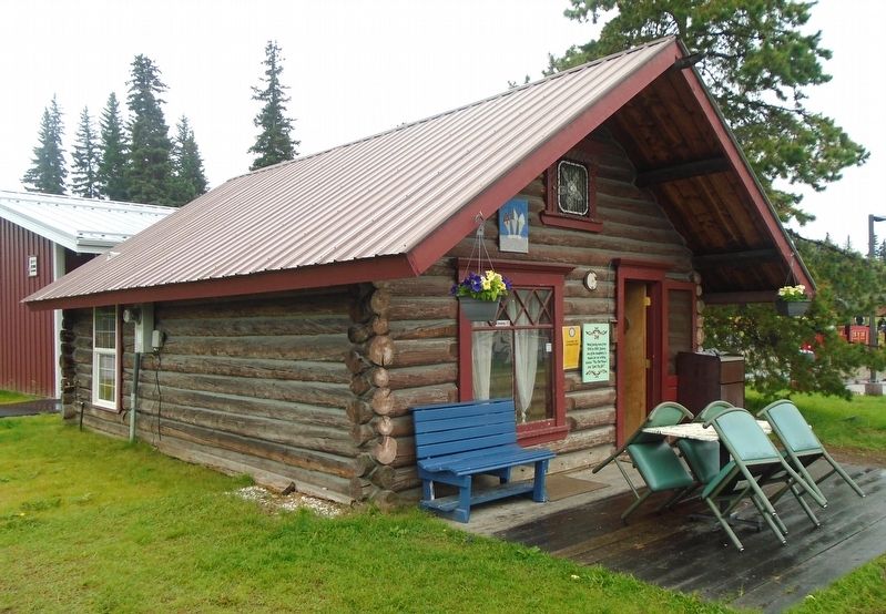 Wold House and Marker image. Click for full size.