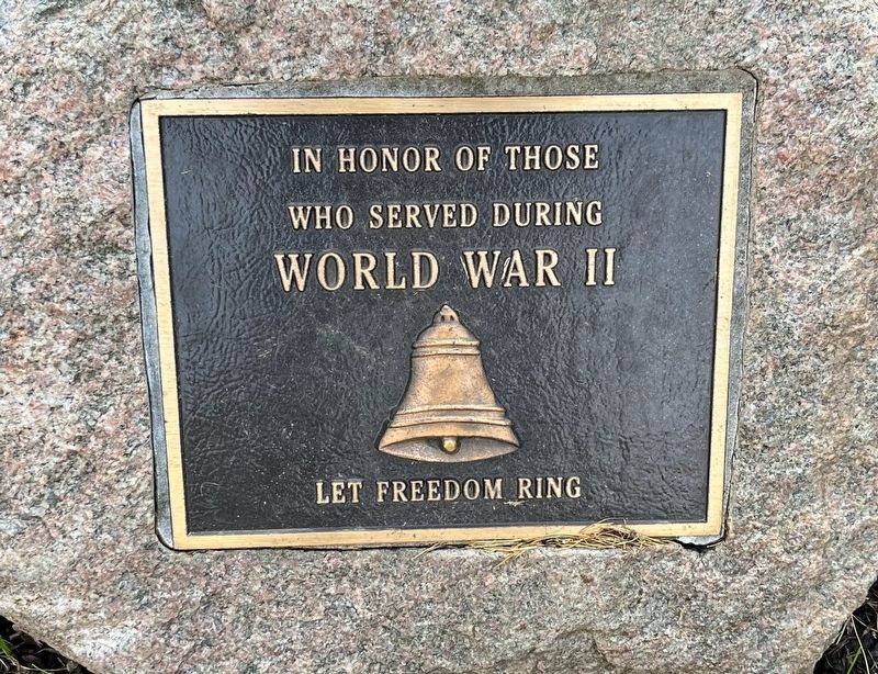 World War II Memorial Marker image. Click for full size.