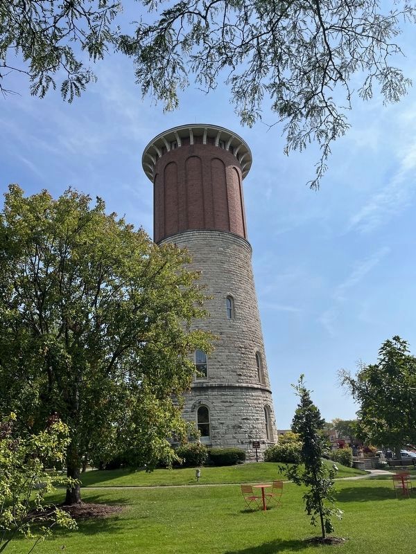 Western Springs Water Tower image. Click for full size.