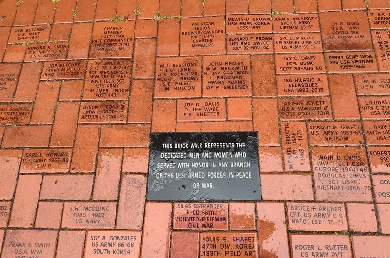 Veterans Memorial Marker. Click for full size. Veterans Memorial Marker image. Click for full size.