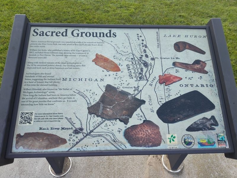 Sacred Grounds Marker image. Click for full size.