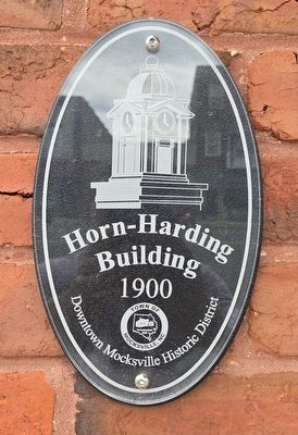 Horn-Harding Building Marker image. Click for full size.