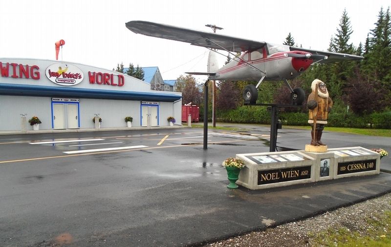 Wien Alaska Airlines Fairchild-71 1941 Spring Operations at Pike's Landing Marker. Click for full size. Wien Alaska Airlines Fairchild-71 1941 Spring Operations at Pike's Landing Marker image. Click for full size.