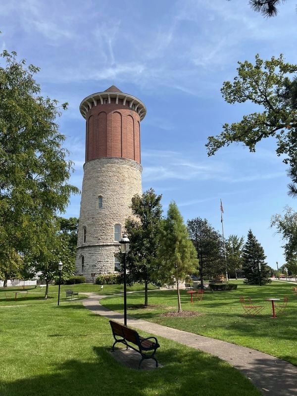 Western Springs Water Tower. Click for full size. Western Springs Water Tower image. Click for full size.