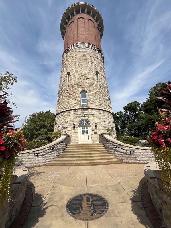 Western Springs Water Tower. Click for full size. Western Springs Water Tower image. Click for full size.