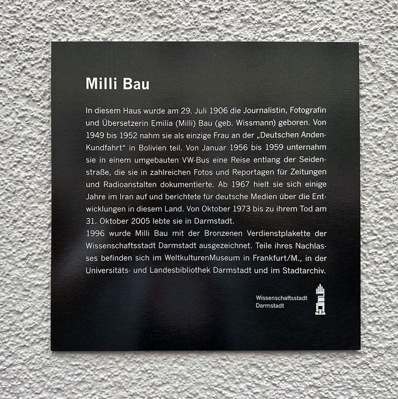 Milli Bau Marker image. Click for full size.