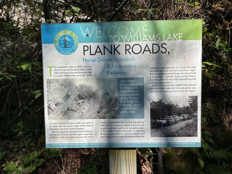Plank Roads Marker. Click for full size. Plank Roads Marker image. Click for full size.