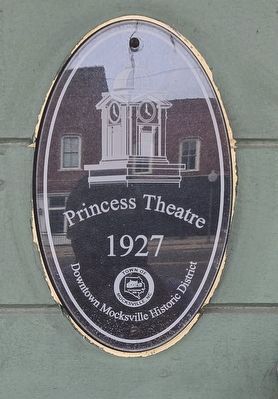 Princess Theatre Marker image. Click for full size.