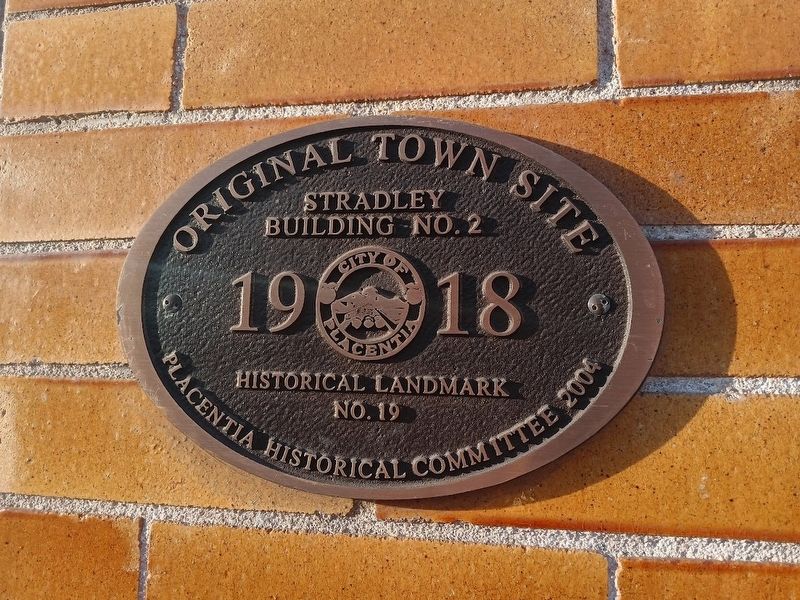 Stradley Building No. 2 Marker image. Click for full size.