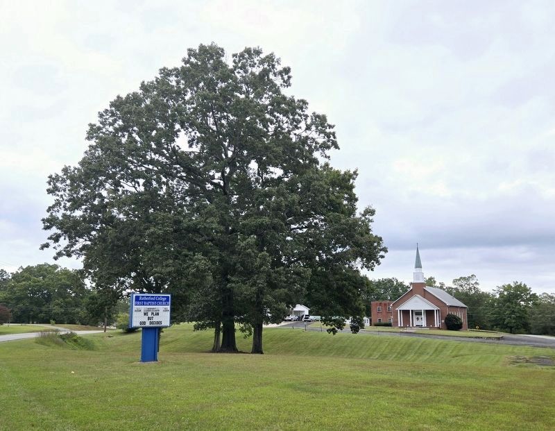 First Baptist Church Rutherford College image. Click for full size.