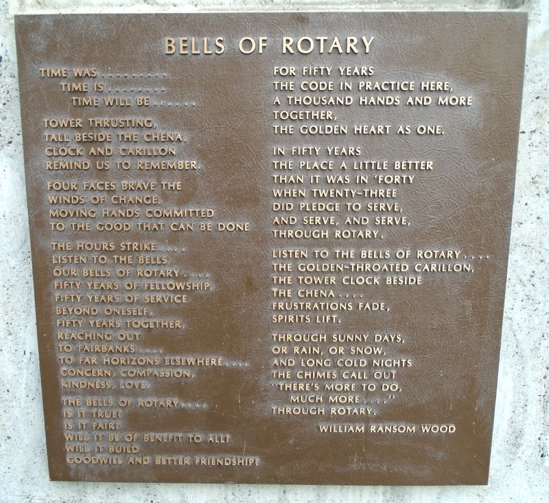 The Bells of Rotary Marker. Click for full size. The Bells of Rotary Marker image. Click for full size.