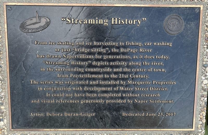 "Streaming History" Marker. Click for full size. "Streaming History" Marker image. Click for full size.