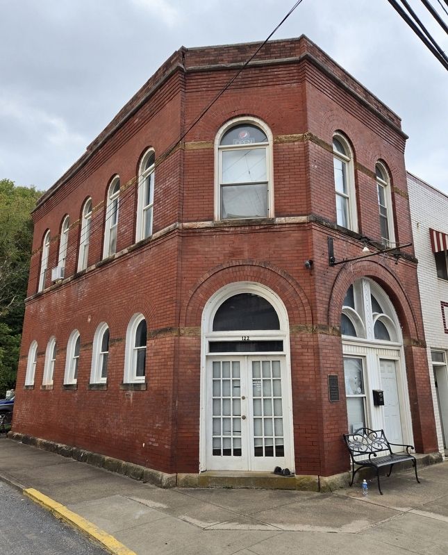 Ramage Building and Marker. Click for full size. Ramage Building and Marker image. Click for full size.