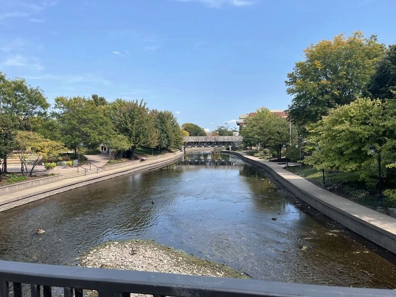 West Branch of the DuPage River. Click for full size. West Branch of the DuPage River image. Click for full size.