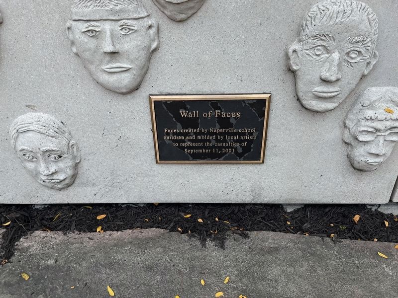 September 11 Memorial "Wall of Faces". Click for full size. September 11 Memorial "Wall of Faces" image. Click for full size.
