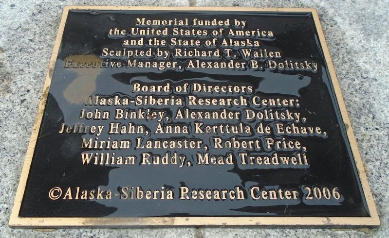 WWII Lend Lease Monument Sponsors Marker. Click for full size. WWII Lend Lease Monument Sponsors Marker image. Click for full size.