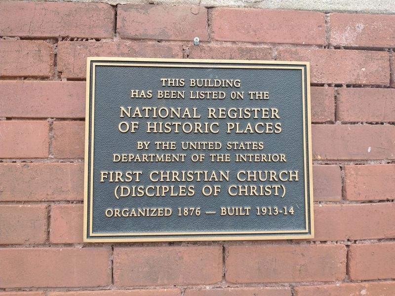First Christian Church of Robersonville. Click for full size. First Christian Church of Robersonville image. Click for full size.