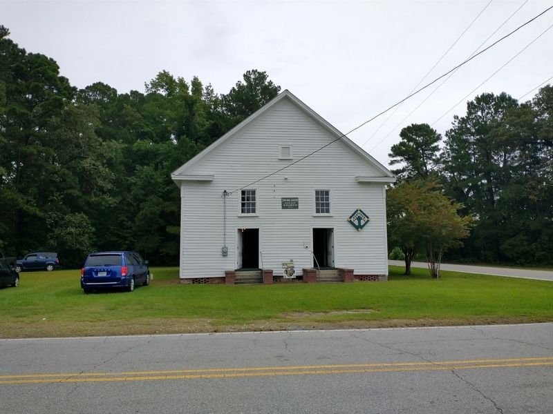 Spring Green Primitive Baptist Church Marker image. Click for full size.