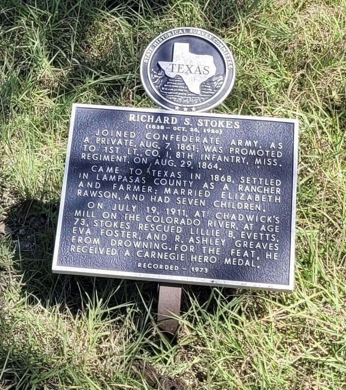 Richard S. Stokes Marker. Click for full size. Richard S. Stokes Marker image. Click for full size.