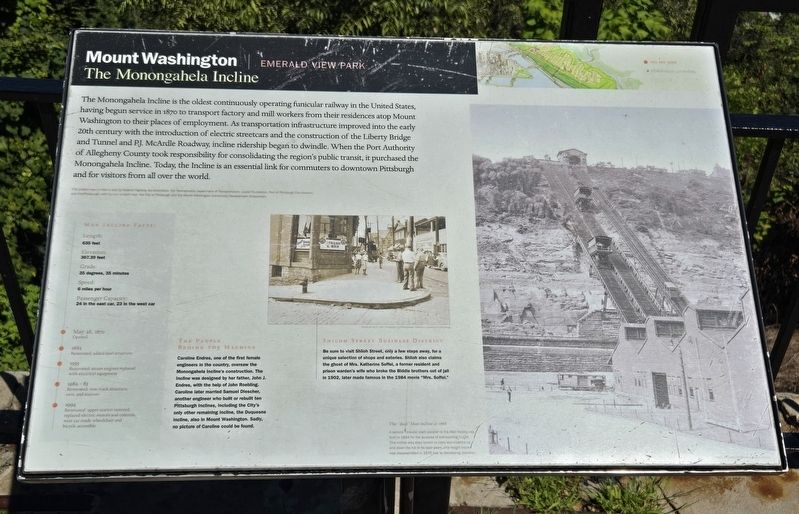 Mount Washington Marker image. Click for full size.