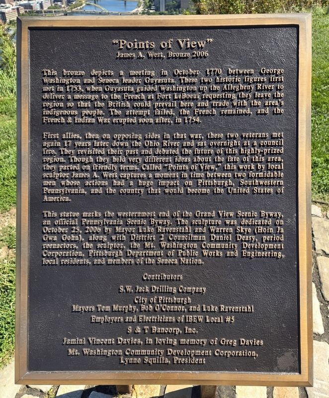 "Points of View" Marker. Click for full size. "Points of View" Marker image. Click for full size.