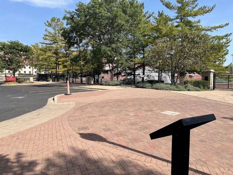 North Central College Legacies markers near Benedetti-Wehrli Stadium image. Click for full size.