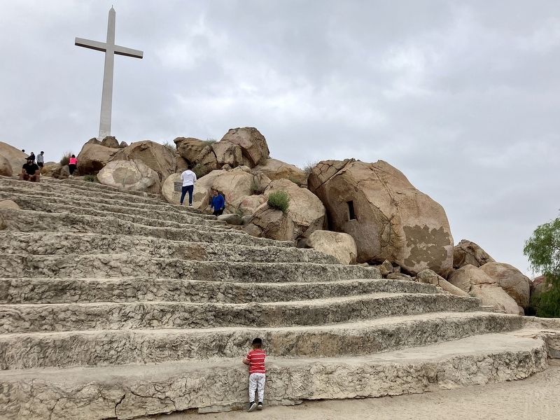 Mount Rubidoux Marker. Click for full size. Mount Rubidoux Marker image. Click for full size.