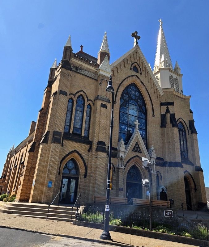 St. Mary of the Mount Church Marker. Click for full size. St. Mary of the Mount Church Marker image. Click for full size.