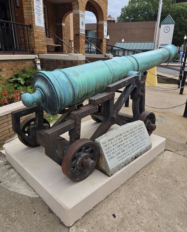 1795 Spanish Cannon Marker. Click for full size. 1795 Spanish Cannon Marker image. Click for full size.